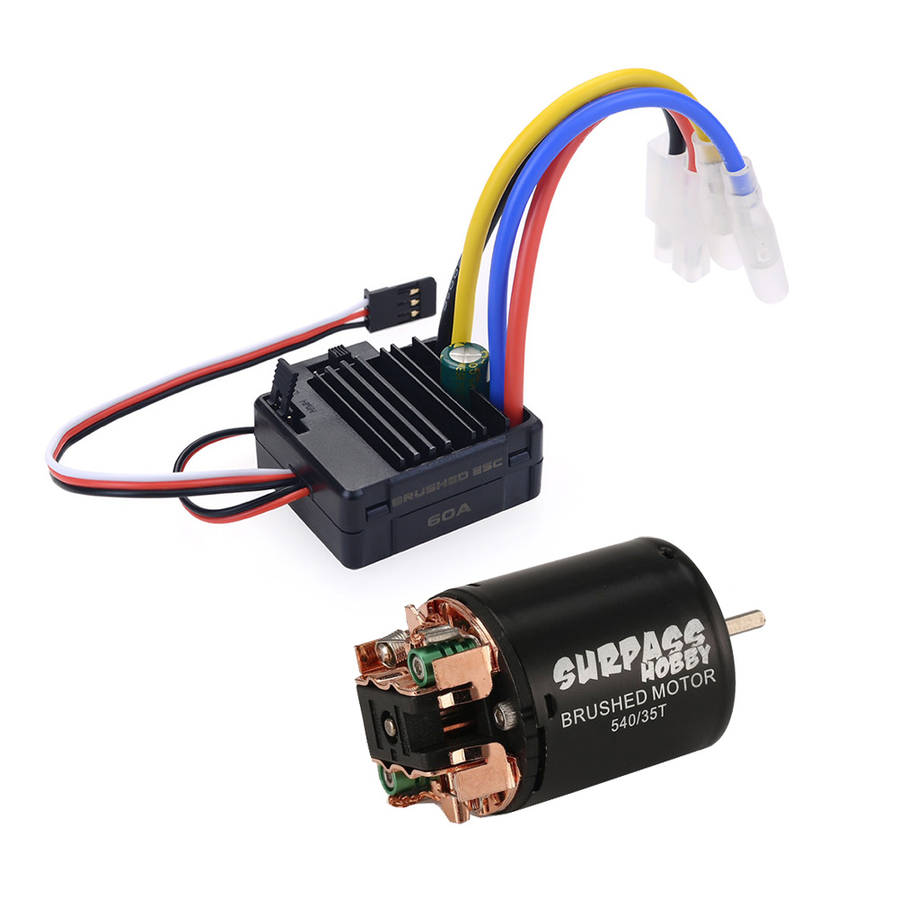 Rc Hobby Grade Car - Overtreft Hobby 540 Geborstelde Motor 13T