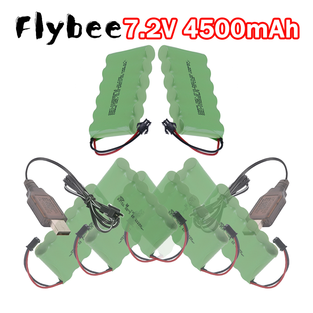 Rc Hobby Brand - 2026 NIEUWE AA 4500mAh Oplaadbare 7.2V