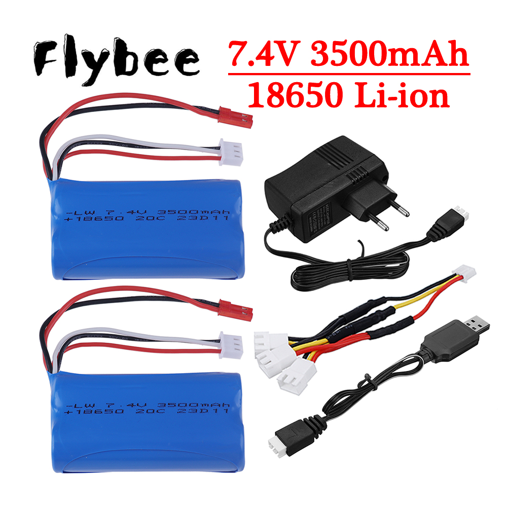 Rc Hobby Grade Car - Verbeterde 3000 mAh tot 3500 mAh