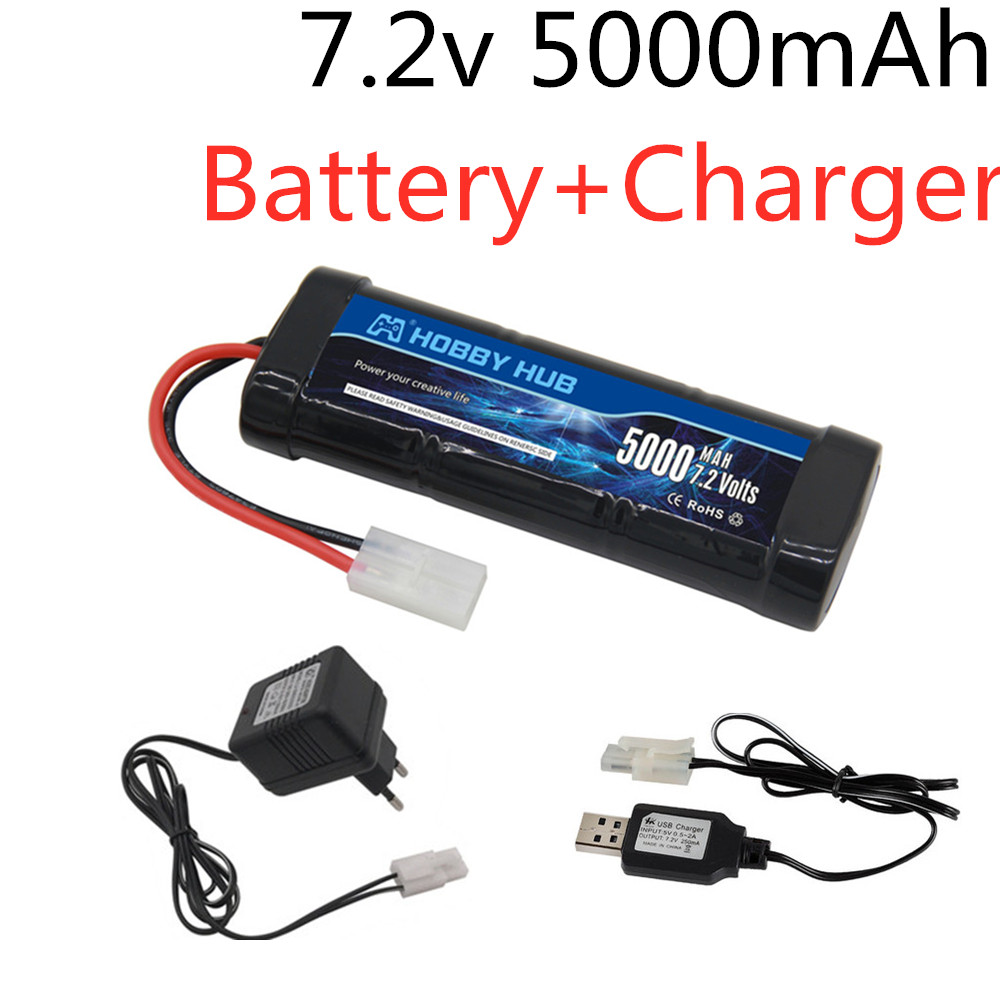 7.2V 5000mAh Ni-Mh-batterij me - Rc Hobby Grade Car recensie en prijs
