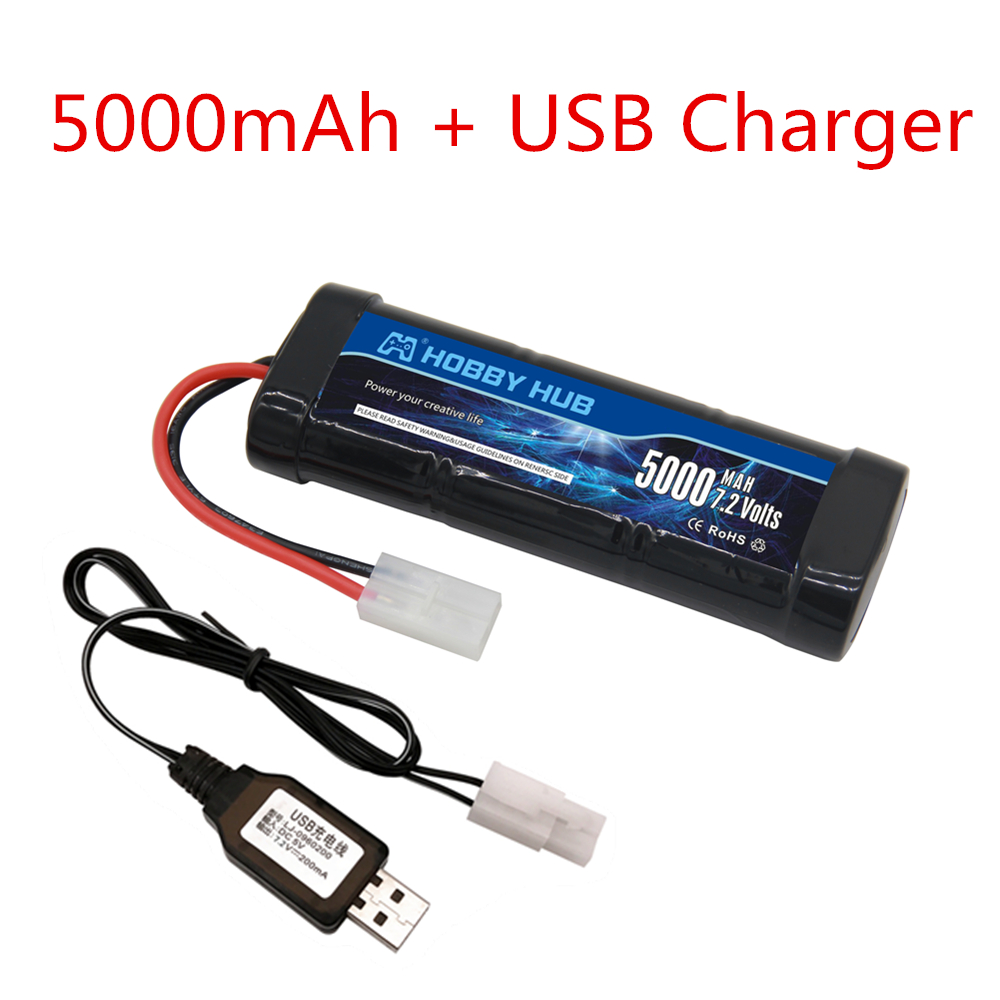 7.2V 5000mAh Ni-Mh-batterij me - Rc Hobby Grade Car recensie en prijs