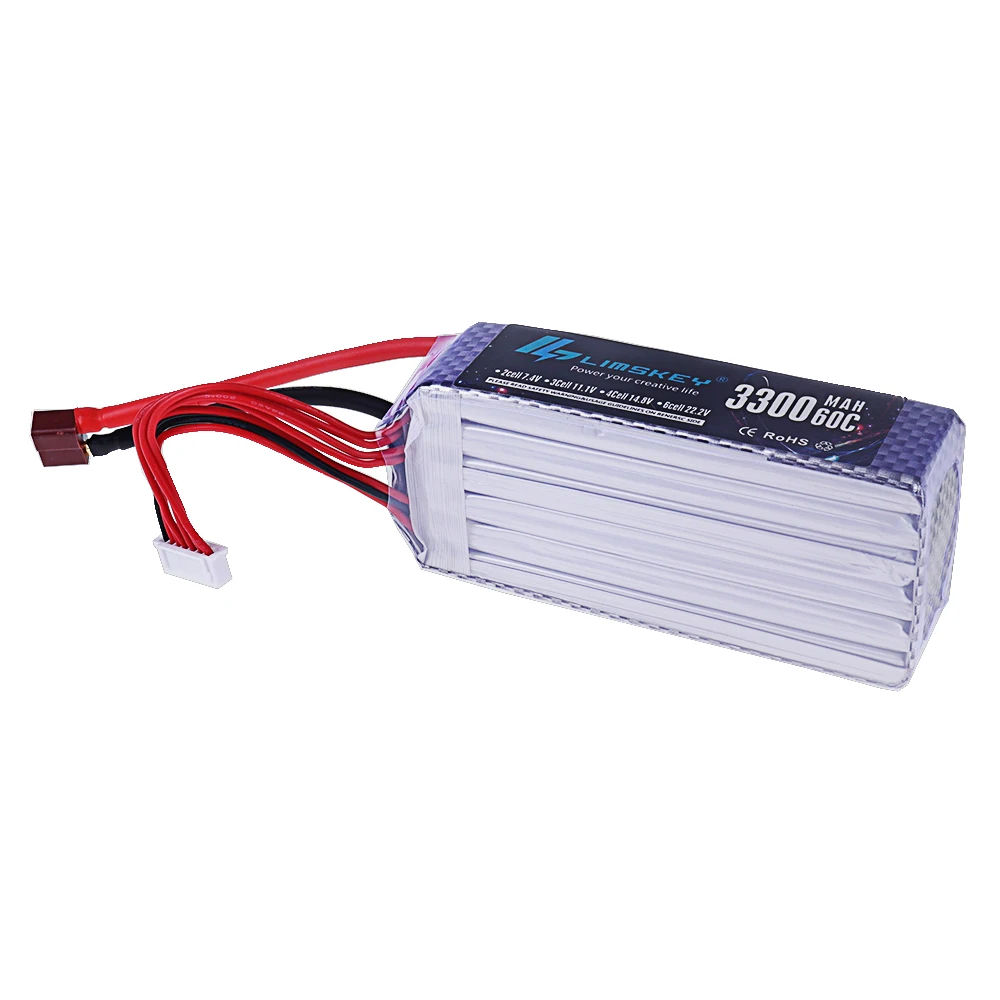 Gloednieuwe 3300mAh 22.2V 60C  - Rc Hobby Brand recensie en prijs
