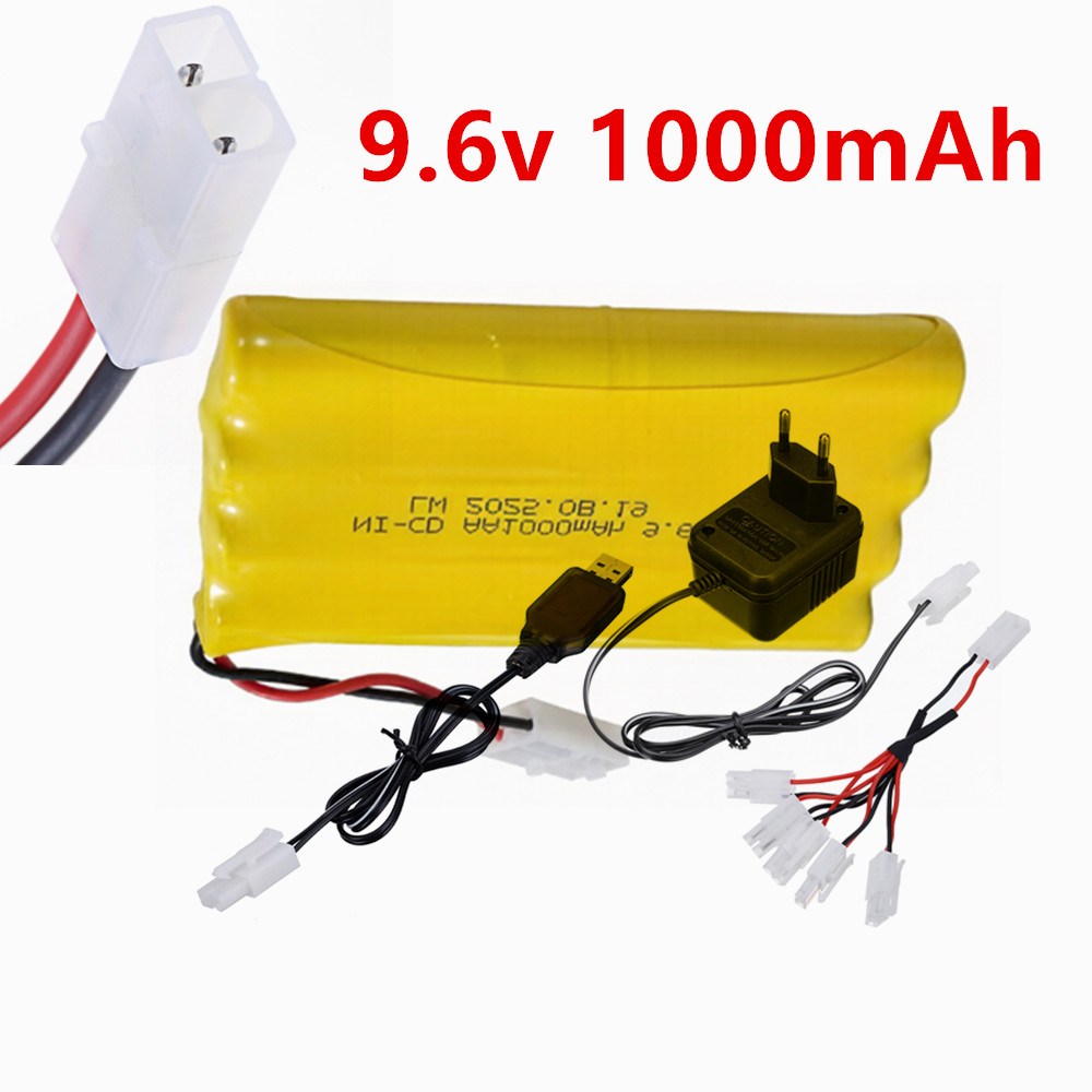 9.6V 1000mAh Ni-CD AA Oplaadba - Rc Hobby Models recensie en prijs