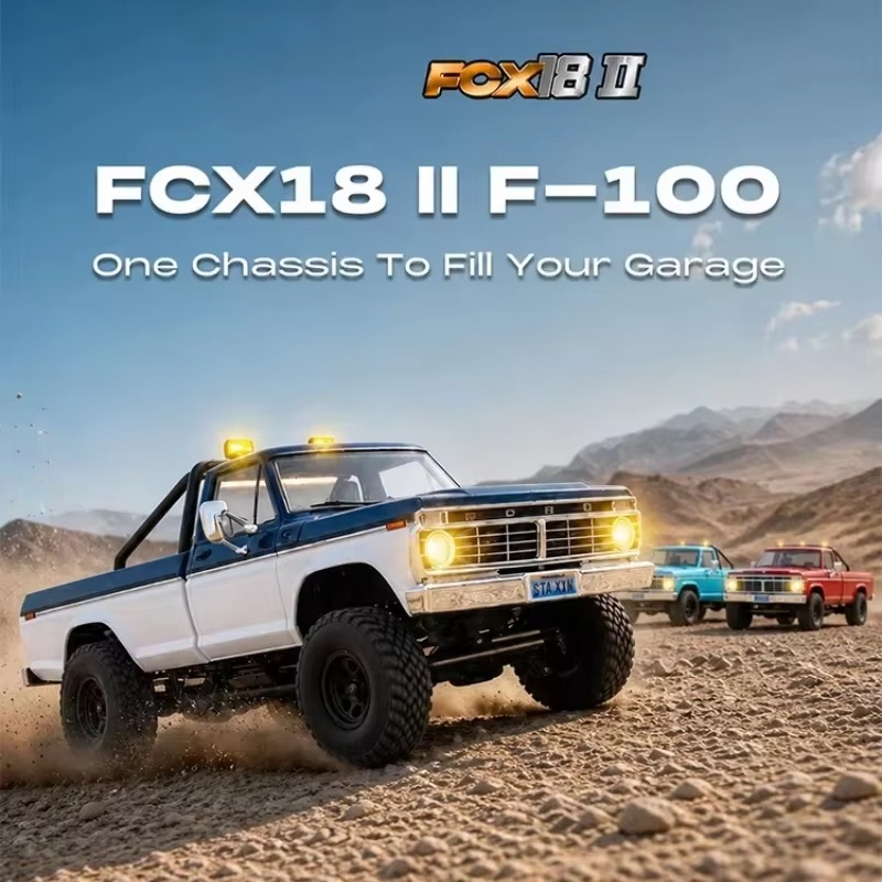 FMS 1:18 FCX18 II F‑100 Brushe - Rc Hobby Grade Car recensie en prijs