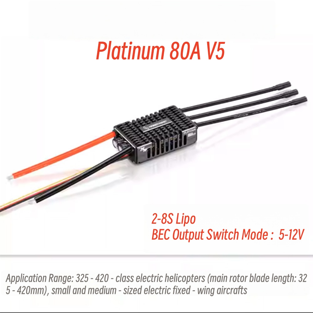 FATJAY Hobbywing Platinum 80A  - Rc Hobby Models recensie en prijs