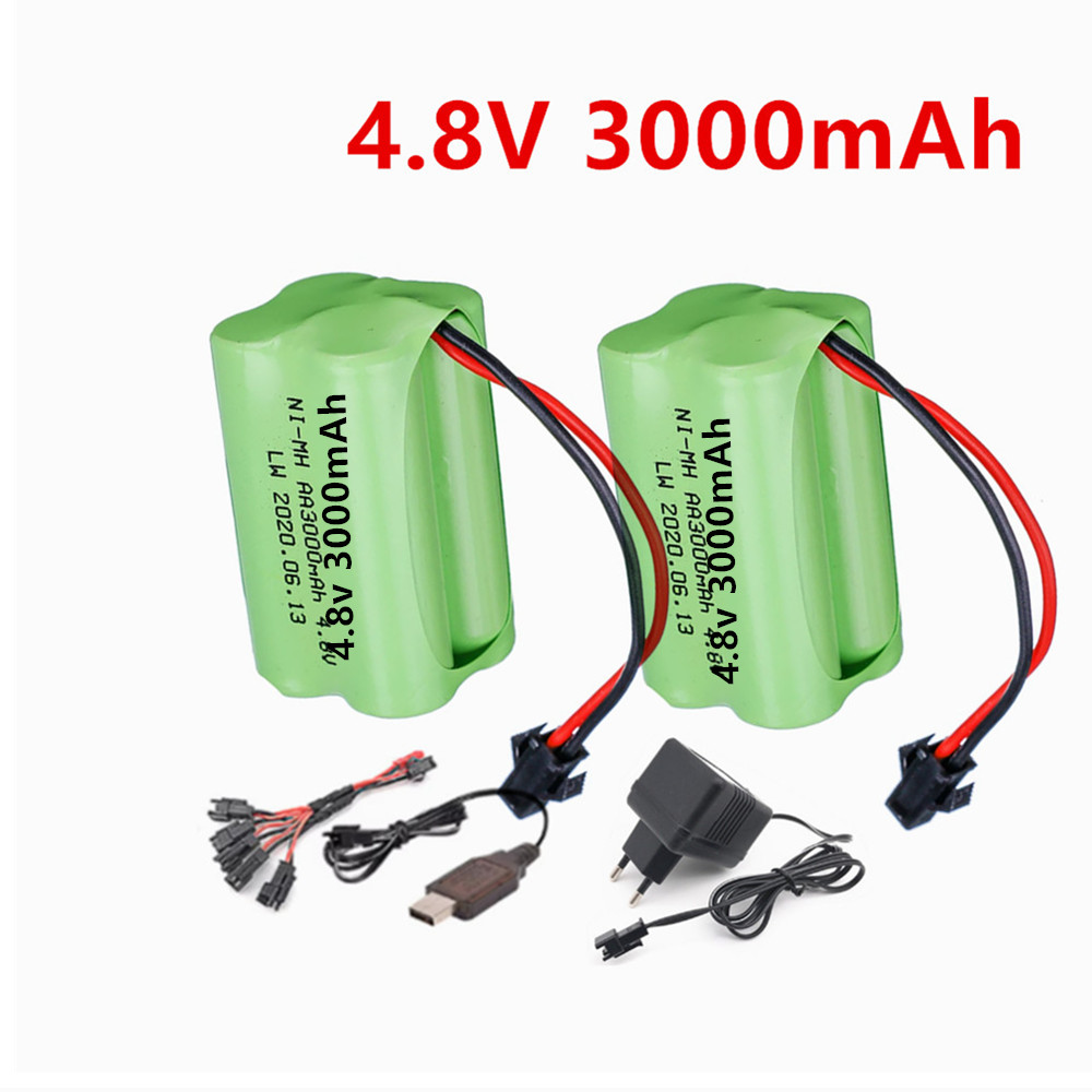 4.8V 3000mAh Oplaadbare Batter - Rc Hobby Models recensie en prijs